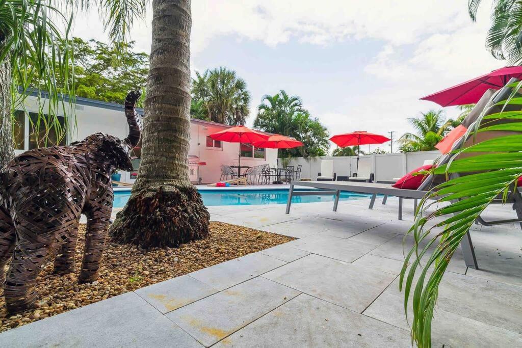 Private Oasis With Pool Near Beaches, Dining & Las Olas Fort Lauderdale Kültér fotó