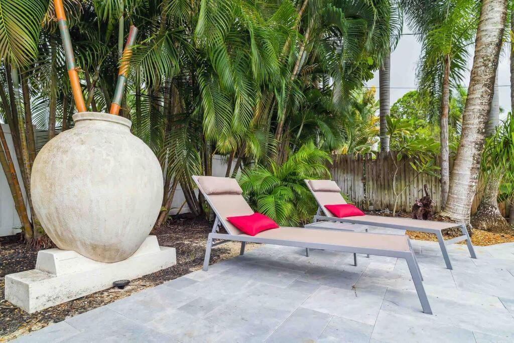 Private Oasis With Pool Near Beaches, Dining & Las Olas Fort Lauderdale Kültér fotó