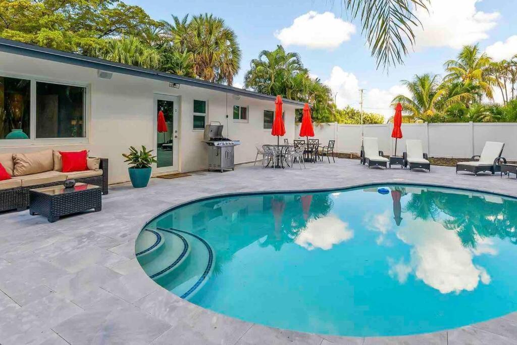 Private Oasis With Pool Near Beaches, Dining & Las Olas Fort Lauderdale Kültér fotó