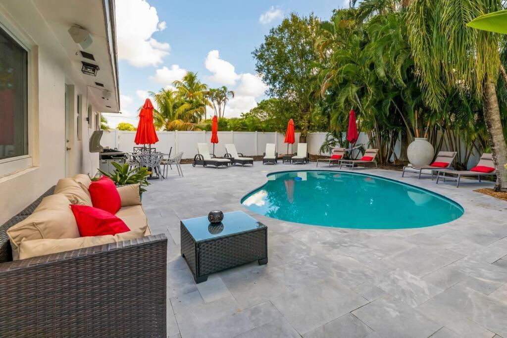 Private Oasis With Pool Near Beaches, Dining & Las Olas Fort Lauderdale Kültér fotó